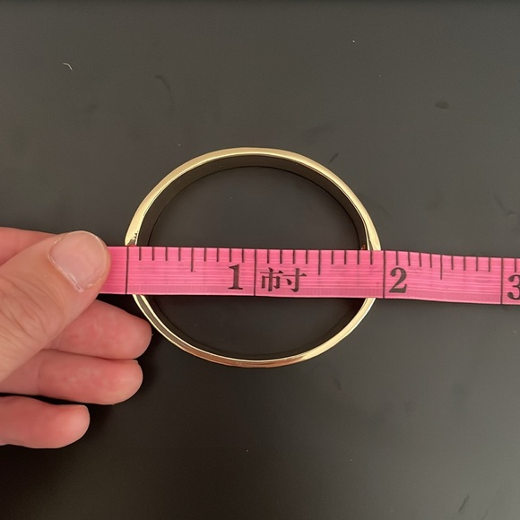 18K Gold Plated Bangle - Women - Picture 5 of 9